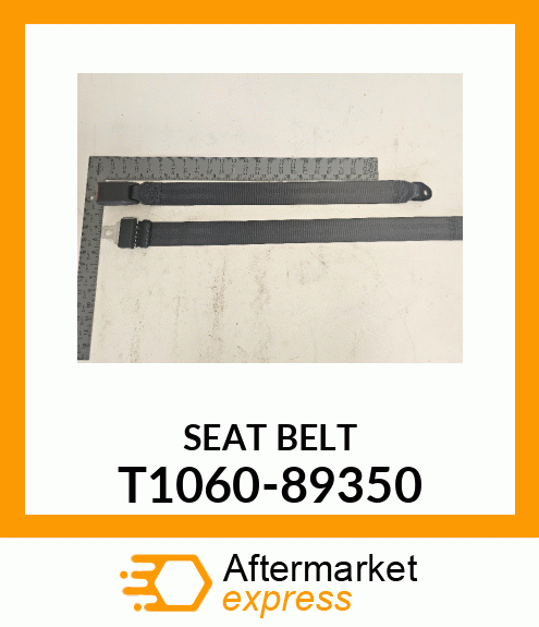 SEATBELT T1060-89350