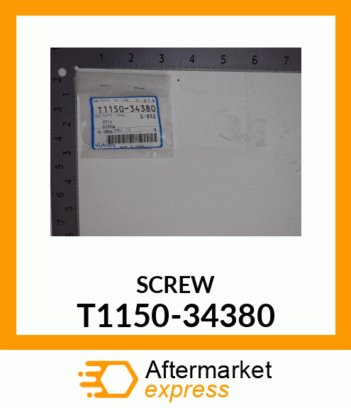 SCREW T1150-34380