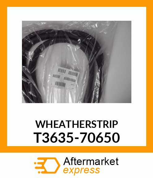 WHEATHERSTRIP T3635-70650