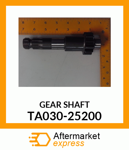 GEAR_SHAFT TA030-25200