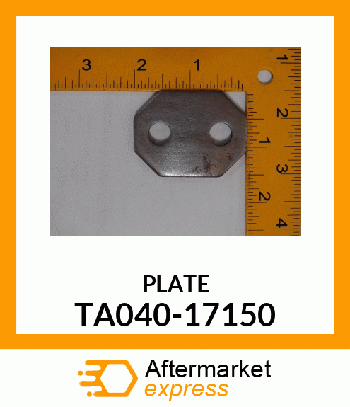 PLATE TA040-17150