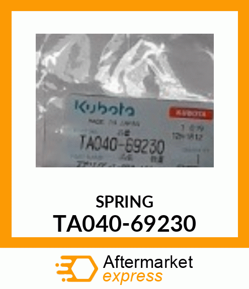 SPRING TA040-69230