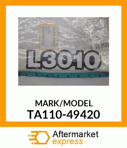 MARK/MODEL TA110-49420