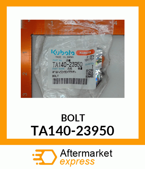 BOLT TA140-23950