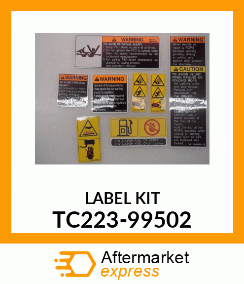 LABEL_KIT TC223-99502