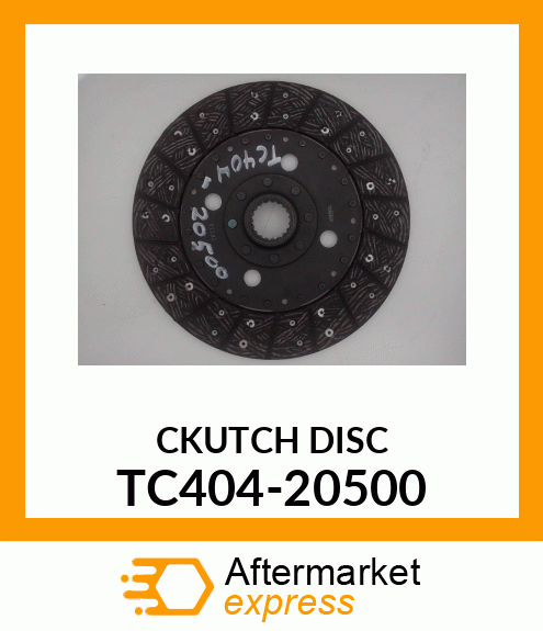 CKUTCH DISC TC404-20500