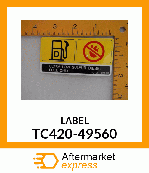 LABEL TC420-49560