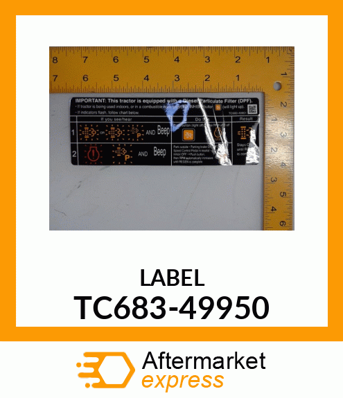 LABEL TC683-49950