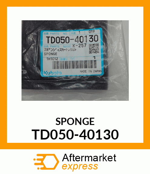 SPONGE TD050-40130