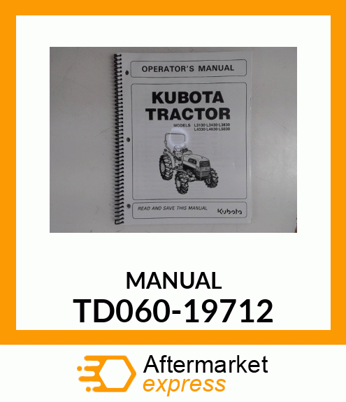 MANUAL TD060-19712