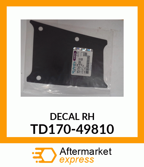 DECAL_RH TD170-49810