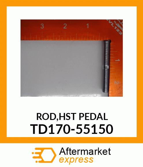 ROD,HST PEDAL TD170-55150