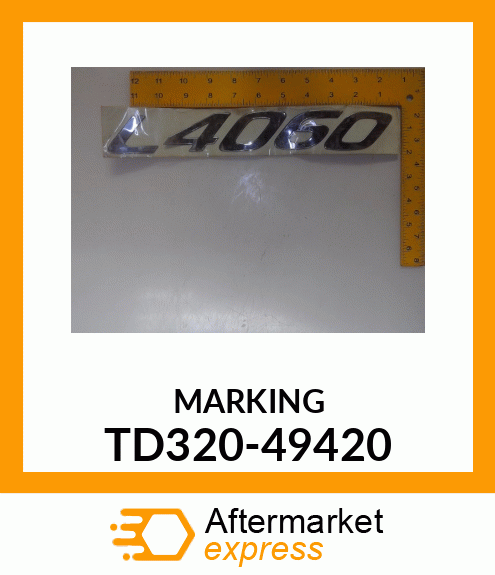MARKING TD320-49420