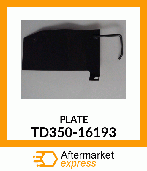 PLATE TD350-16193