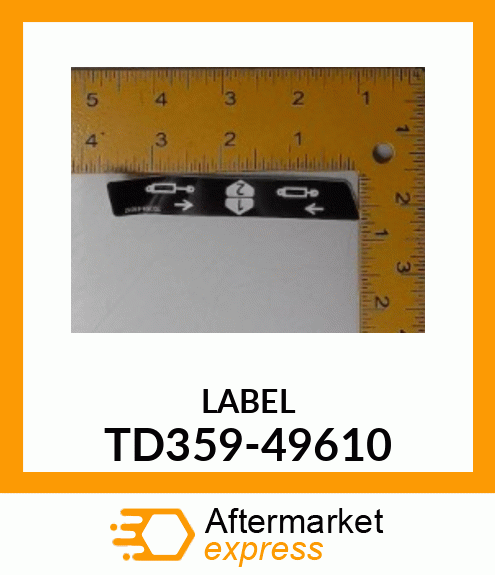 LABEL TD359-49610