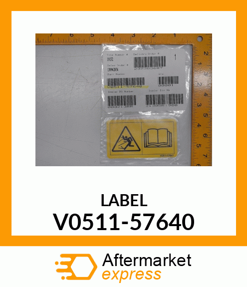 LABEL V0511-57640