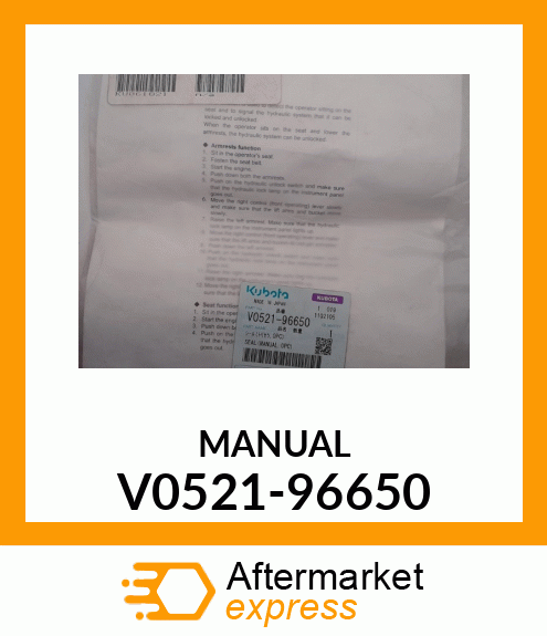 MANUAL V0521-96650