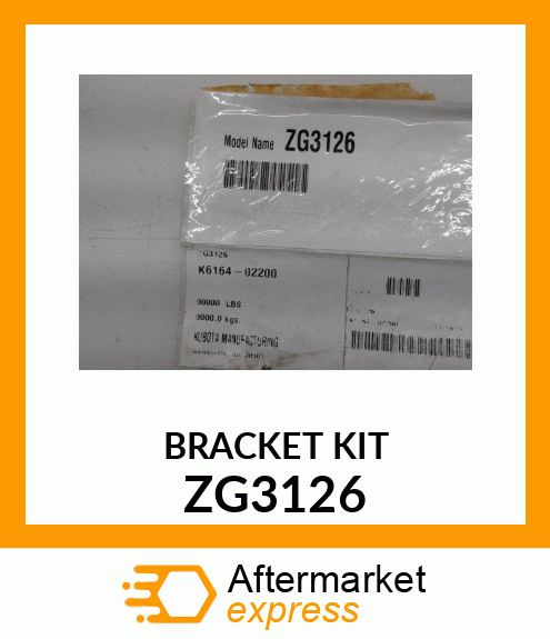 BRACKET KIT ZG3126