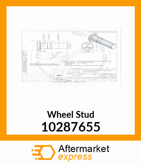 Wheel Stud 10287655
