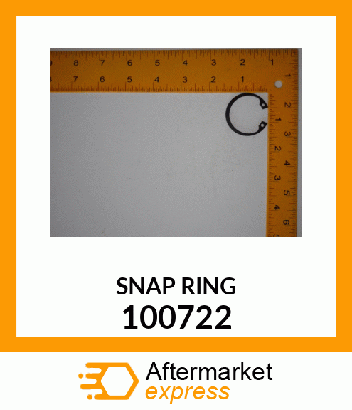 Spare part 100722 + SNAP_RING