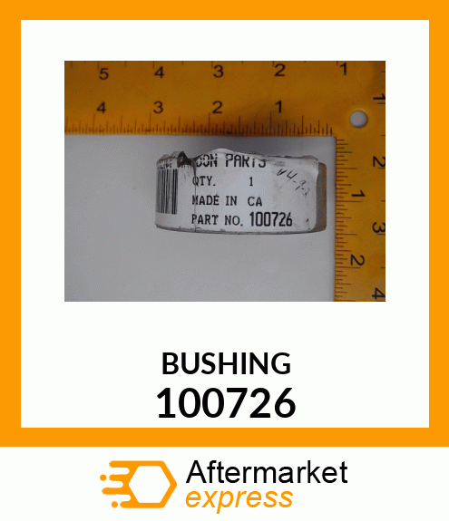 Spare part 100726 + BUSHING