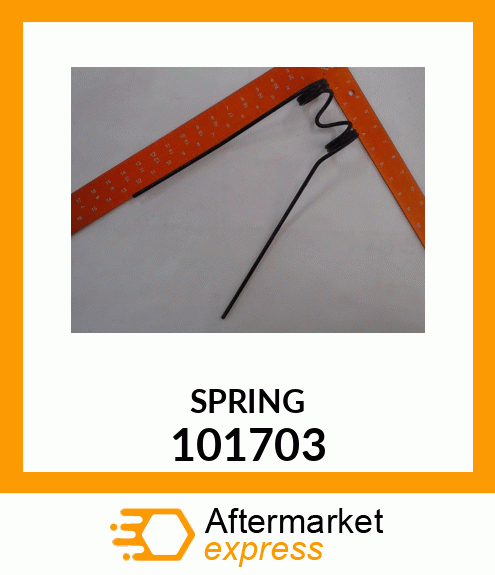 Spare part 101703 + SPRING