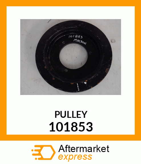 Spare part 101853 + PULLEY