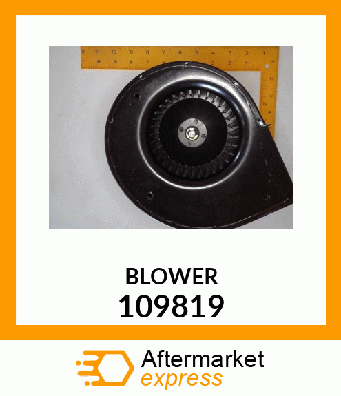 Spare part 109819 + BLOWER