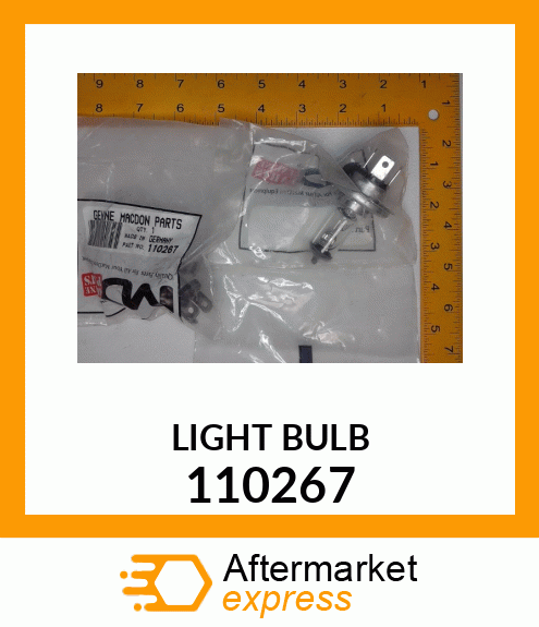 Spare part 110267 + LIGHT_BULB