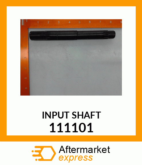 Spare part 111101 + INPUT_SHAFT