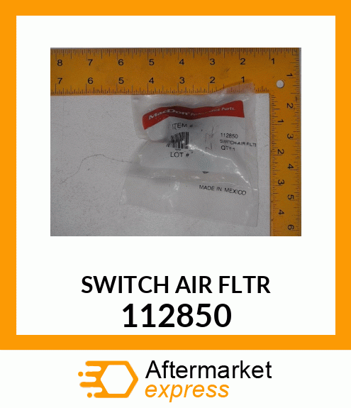 SWITCH AIR FLTR 112850