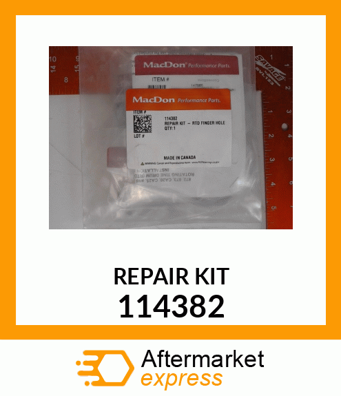 Spare part 114382 + KIT