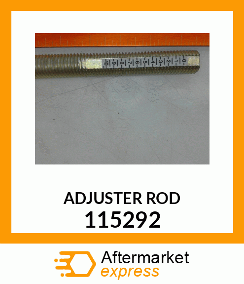 Spare part 115292 + ADJUST_ROD