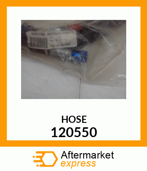 Spare part 120550 + HOSE