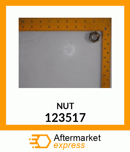 Spare part 123517 + NUT