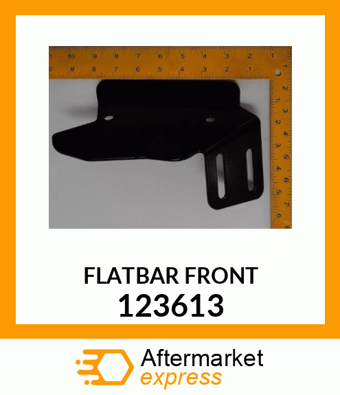 Spare part 123613 + FLATBAR_FRONT