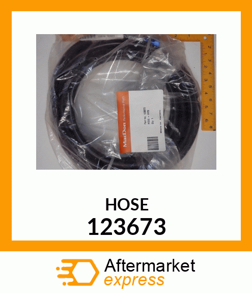 Spare part 123673 + HOSE