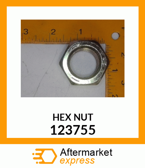 HEX NUT 123755