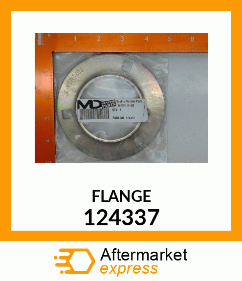 Spare part 124337 + FLANGE