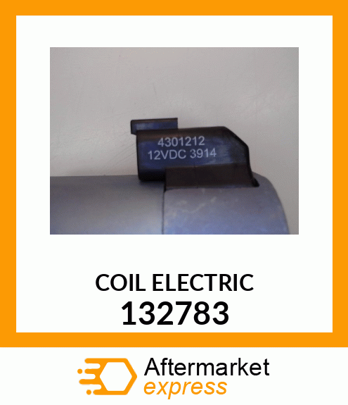 Spare part 132783 + COIL_ELECTRIC