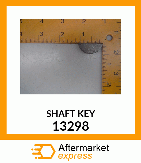 Spare part 13298 + SHAFT_KEY