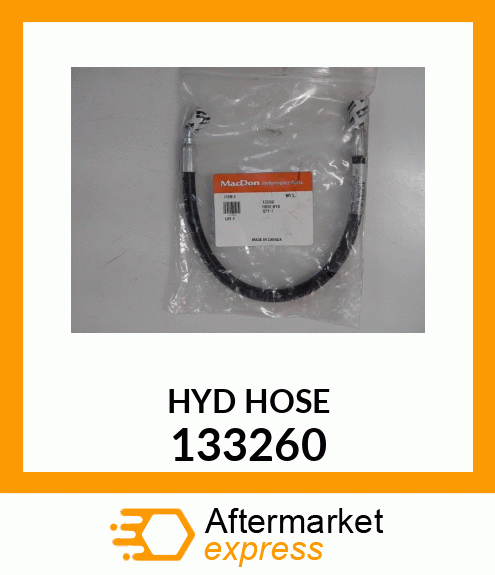 Spare part 133260 + HYD_HOSE