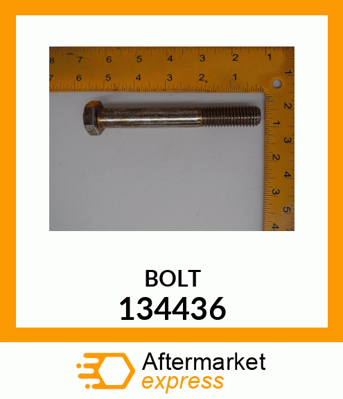 Spare part 134436 + BOLT