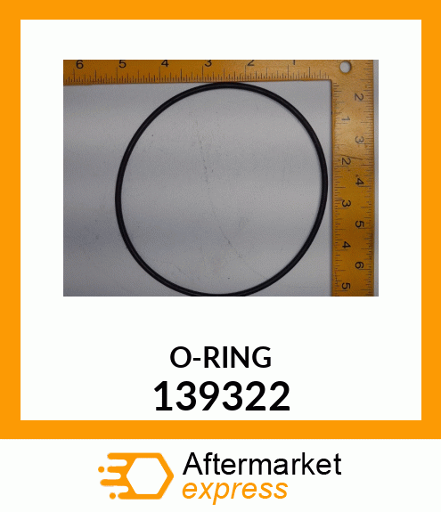 Spare part 139322 + O-RING