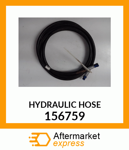 Spare part 156759 + HYDRAULIC HOSE