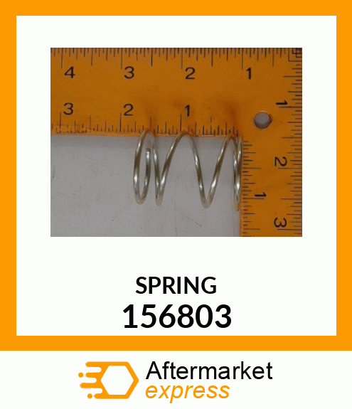 Spare part 156803 + SPRING