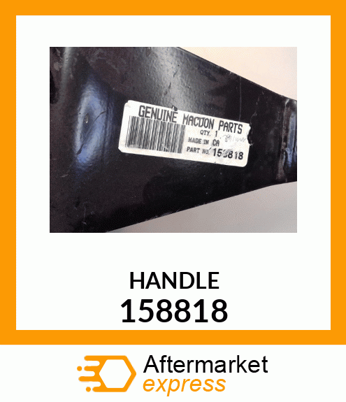 Spare part 158818 + HANDLE