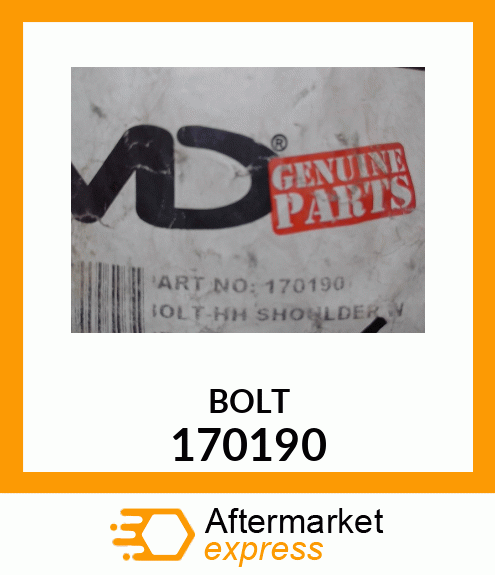 BOLT 170190