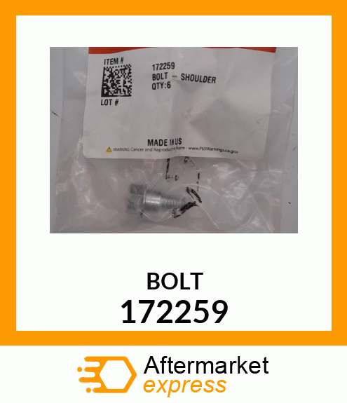 BOLT 172259