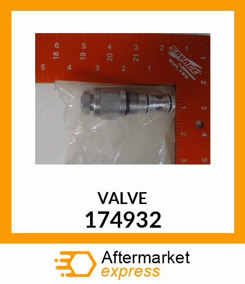 Spare part 174932 + VALVE